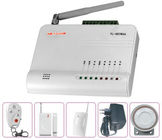 6 zona nirkabel GSM Home Alarm System, kompatibel coding 2262,1527