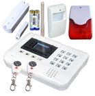 Cerdas 120 Zona Alarm Wireless GSM Sistem 900/1800 / 1900MHz Dengan Voice Guide