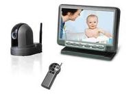 Keamanan DC12V / 1000mA Depan Baby Monitor, 2.4GHZ Wireless Digital