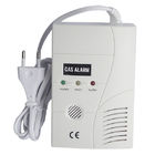 220V AC LED rumah Gas Leak Detector Alarm dengan otomatis mematikan Solenoid Valve