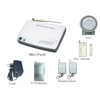 Wireless 120 Zona GSM Alarm System CCC dengan suara prompt