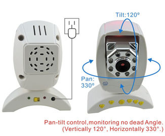 Rumah Surveillance Wireless Digital Baby Monitor IR Video Intercom Talk, 300m Jarak