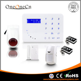Cerdas Sentuh Keypad GSM Wireless Security Alarm System Dengan Tamper Alarm APP