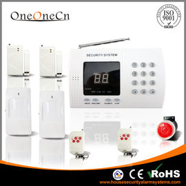 Sistem Alarm Wireless PSTN Security dengan LED Display dan Keypad untuk rumah