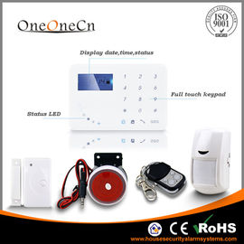 Sistem alarm 433MHZ Wireless Security dibangun di Cerdas suara penyiar GSM