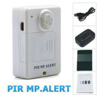 Wireless Alarm PIR Sensor GSM dengan Sensor Tubuh Alarm Quad Band Dukungan Long Time Siaga