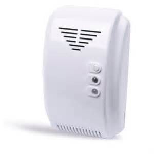Gas Alam / LPG Api putih dan Gas Detector, AC 240V, Flash &amp;amp; alarm suara