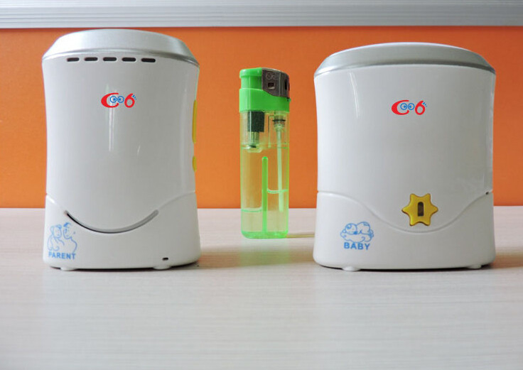 Palm ukuran Portabel Wireless Audio Baby Monitor, Dua cara memantau bicara bayi