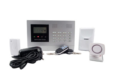 Built-in Kalender Jam Keamanan Rumah Alarm System Dengan 8 kabel + 99 zona nirkabel