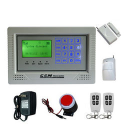 Keamanan GSM Alarm Sistem + Sentuh Keypad + LCD Display